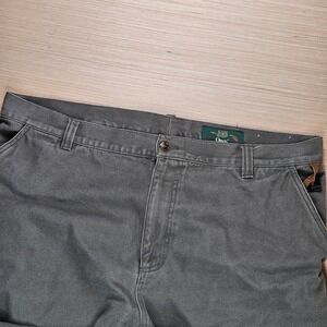Orvis Mens Size 44 Fits 40x29 Cotton Canvas Work Pant Green Utility Casual Chino